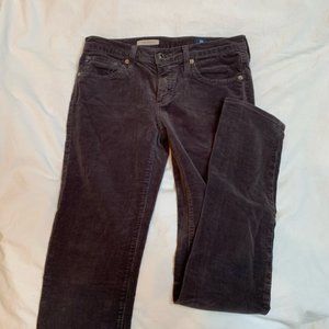AG “the Stevie” slim straight corduroy jeans